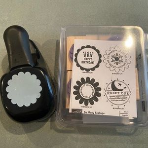 Stampin Up Stamp and Matching Punch